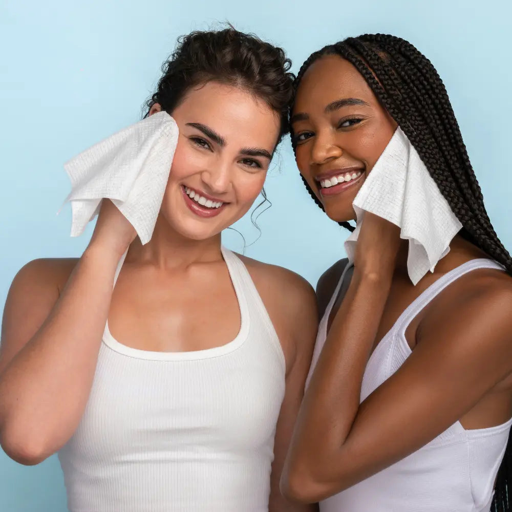 Clean Towels XL™ Travel, Disposable Face Towels, 10 Count Clean Skin Club