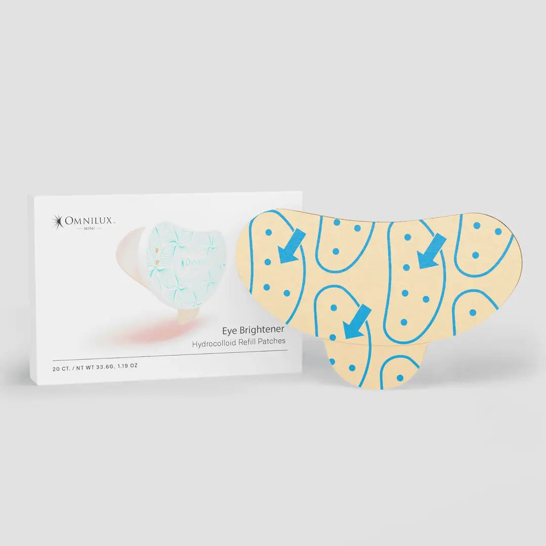 Omnilux Eye Brightener Hydrocolloid Refill Patches - 20 ct. Omnilux