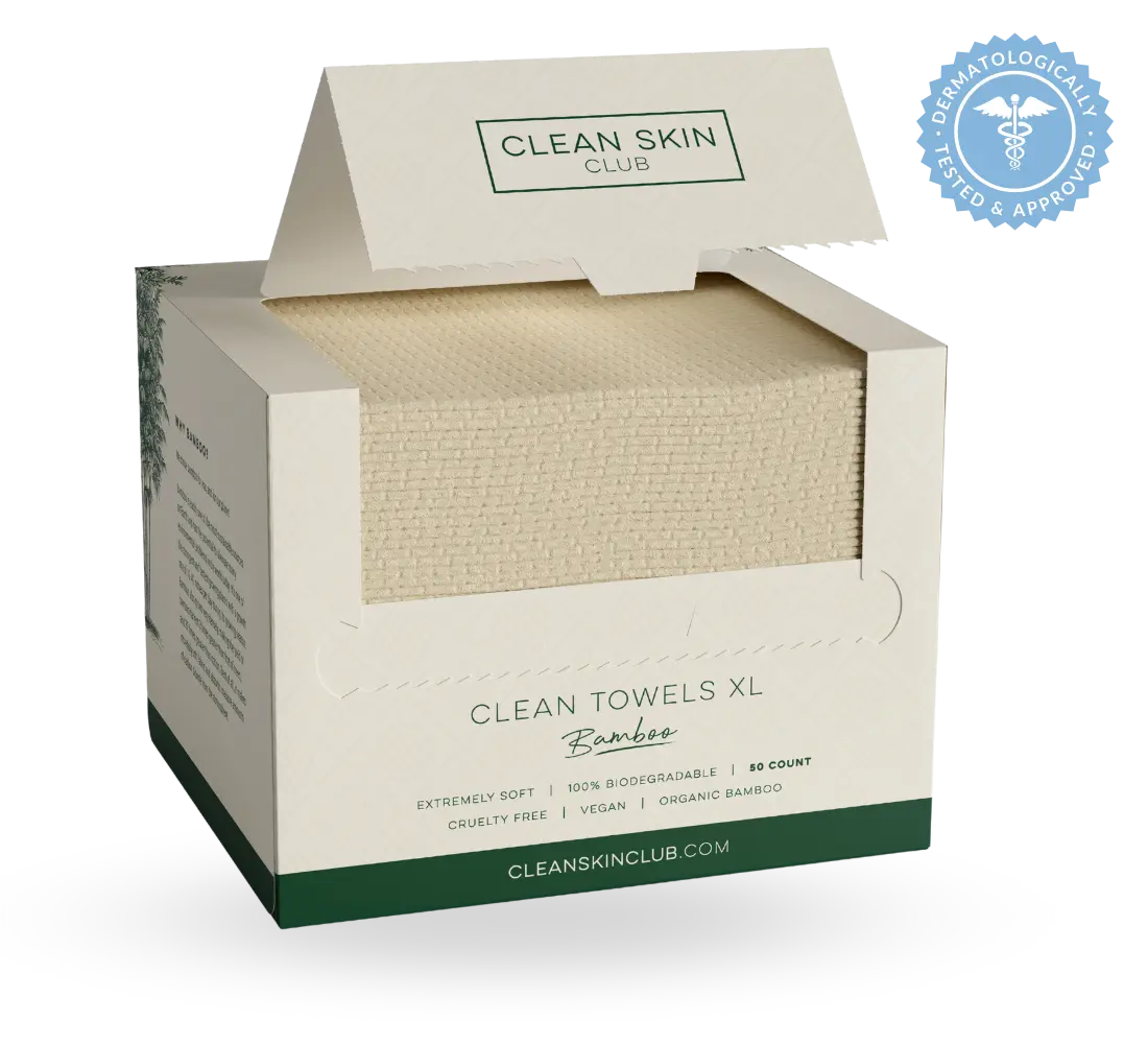 Clean TowelsXL Bamboo Clean Skin Club
